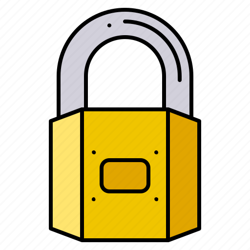 Padlock, lock, security, key, safety icon - Download on Iconfinder