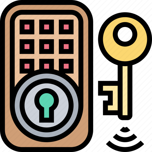 Lock, keyless, entry, access, smart icon - Download on Iconfinder