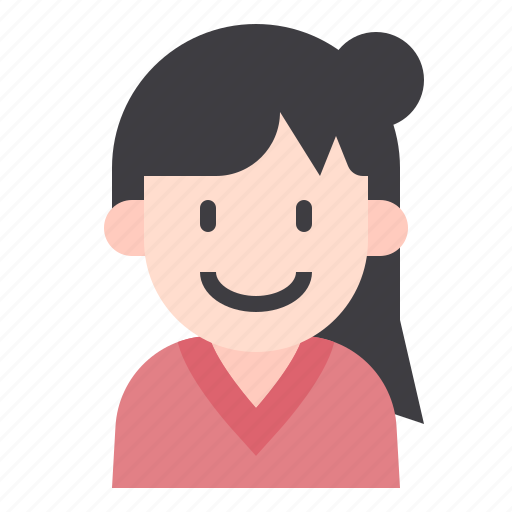 Girl, kid, avatar, people, person, user, profile icon - Download on Iconfinder