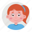 avatar, kid, child, girl, redhead 