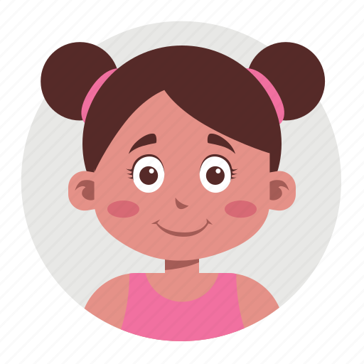 Avatar, kid, child, girl icon - Download on Iconfinder