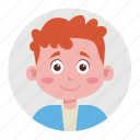 avatar, kid, child, boy, redhead