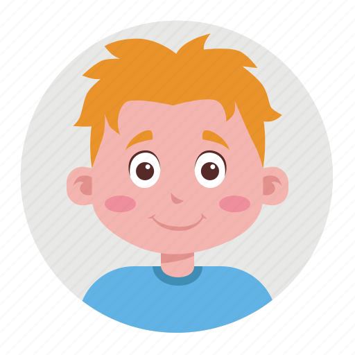 Avatar, kid, child, boy, blonde icon - Download on Iconfinder