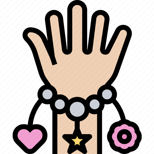 Bracelets, beads, handmade, decoration, accessory icon - Download on Iconfinder