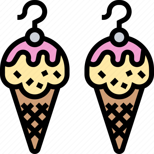 Earrings, jewelry, ear, cute, accessory icon - Download on Iconfinder