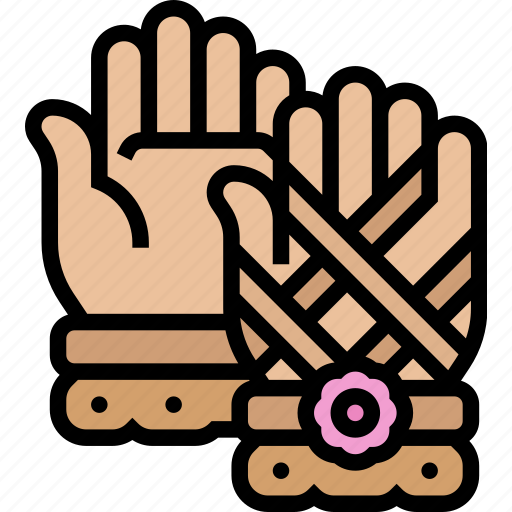 Gloves, hand, clothes, kids, warm icon - Download on Iconfinder