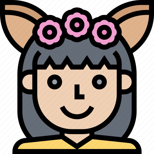 Headbands, hair, decoration, girls, accessory icon - Download on Iconfinder