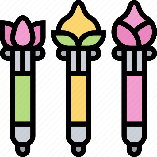 Pen, color, drawing, stationery, supply icon - Download on Iconfinder