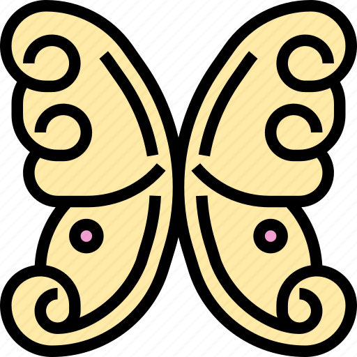 Wing, butterfly, costume, fairy, childhood icon - Download on Iconfinder