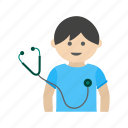 child, cute, doctor, kid, medical, play, stethoscope