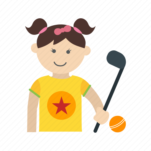 Ball, field, game, hockey, kids, playing, team icon - Download on Iconfinder