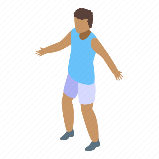 Boy, basketball, player, isometric icon - Download on Iconfinder