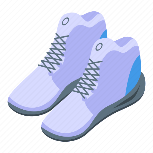 Sport, shoes, isometric icon - Download on Iconfinder