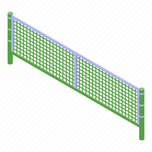 Tennis, net, isometric icon - Download on Iconfinder