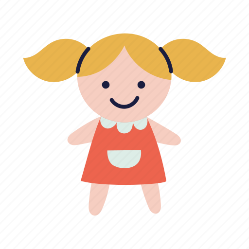 Doll, baby, child, infant, toy icon - Download on Iconfinder