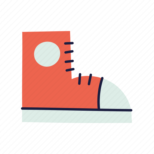 Shoes, footwear, sneaker, high, ankle icon - Download on Iconfinder