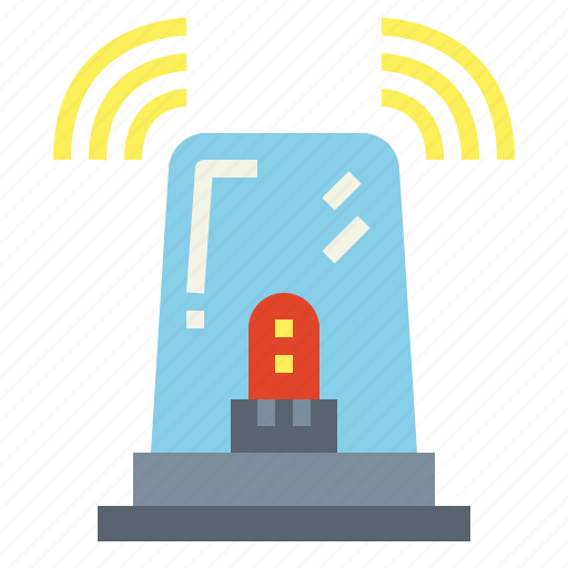 Alert, danger, police, siren icon - Download on Iconfinder