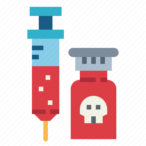 Death, injection, lethal, penalty, poison, syringe icon - Download on Iconfinder