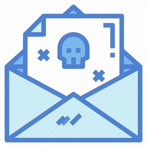 Dead, letter, mail, skull icon - Download on Iconfinder