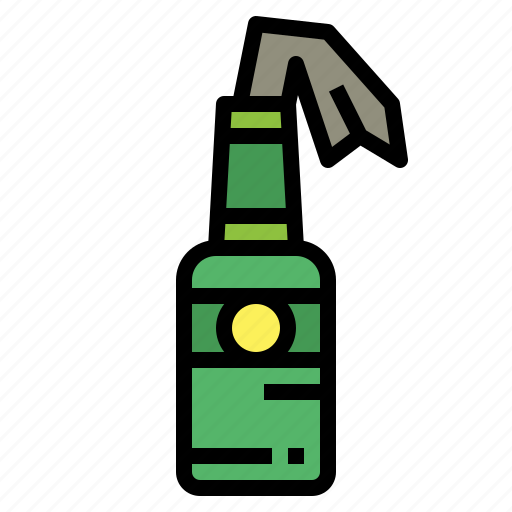 Bomb, bottle, terrorism, weapons icon - Download on Iconfinder