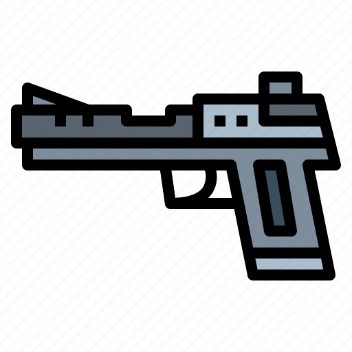 Firearm, gun, pistol, weapons icon - Download on Iconfinder