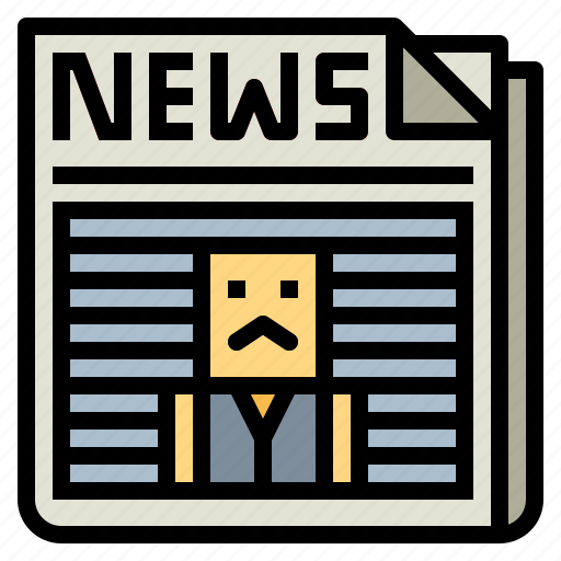 Journal, news, newspaper, wanted icon - Download on Iconfinder