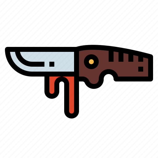 Blood, crime, knife, murder, pocket icon - Download on Iconfinder