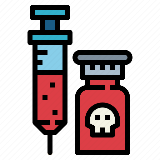 Death, injection, lethal, penalty, poison, syringe icon - Download on Iconfinder
