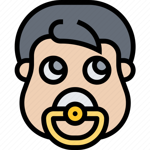 Pacifier, baby, mouth, dummy, comforter icon - Download on Iconfinder