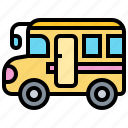 bus, children, school, transportation, travel 