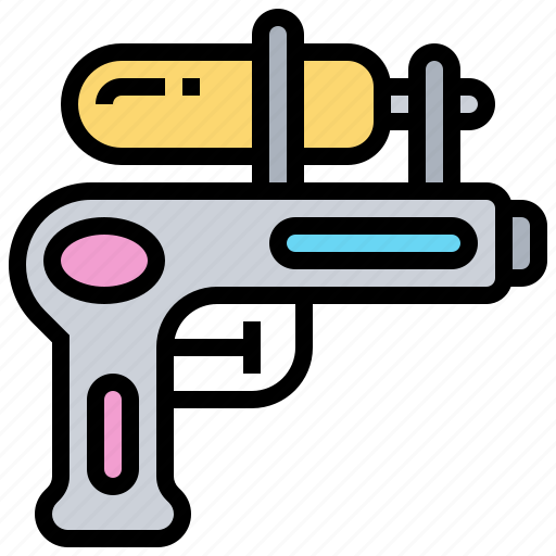 Boy, gun, playful, toy, water icon - Download on Iconfinder
