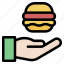 fast, food, drink, unhealthy, diet, and, restaurant, hamburger 
