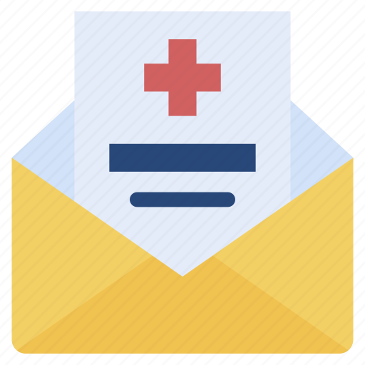 Medical, result, blood, test, report, email icon - Download on Iconfinder