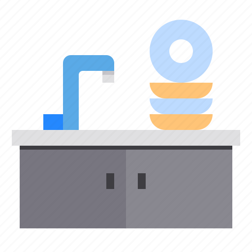 Appliance, faucet, kitchen, sink, utensil icon - Download on Iconfinder