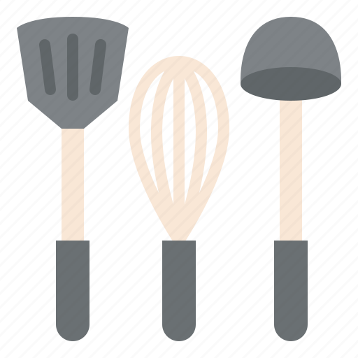 Spatula, whisk, ladle, kitchen, utensils icon - Download on Iconfinder