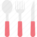 spoon, knife, fork, utensils, cutlery 