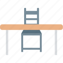 dining table, furniture, restaurant table, chair, table 