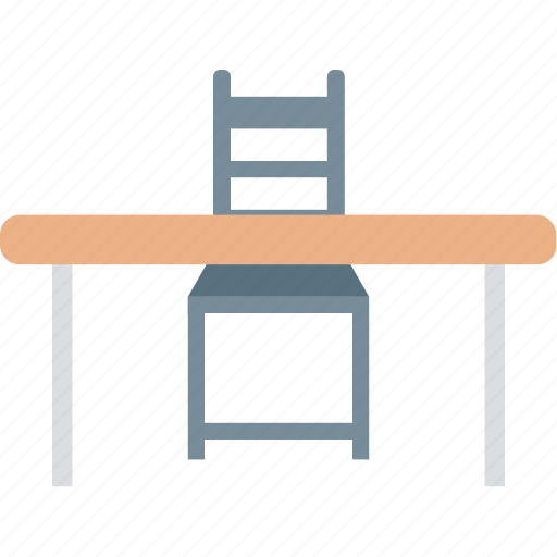 Dining table, furniture, restaurant table, chair, table icon - Download on Iconfinder