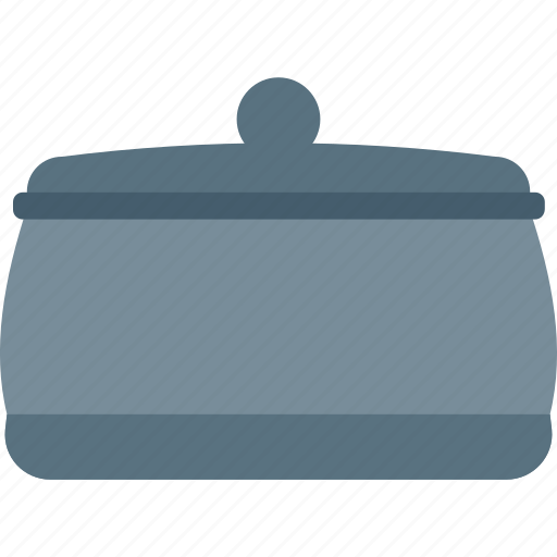 Cooking pan, cookware, kitchen pot, saucepan, casserole icon - Download on Iconfinder