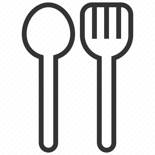 Kitchen, cooking, equipment, food, fork, spoon, tool icon - Download on Iconfinder