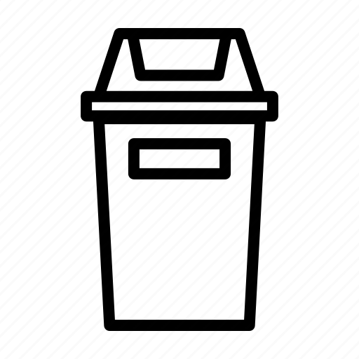Trash, can, delete, rubbish, remove, kitchen, bin icon - Download on Iconfinder