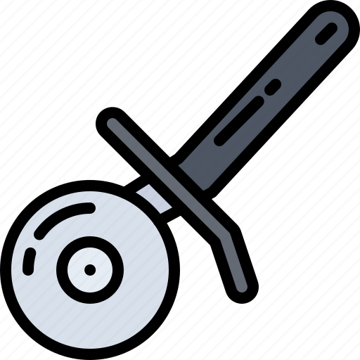 Knife, pizza, kitchen, shop, tool, cooking icon - Download on Iconfinder