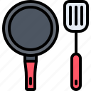 pan, spatula, kitchen, shop, tool, cooking