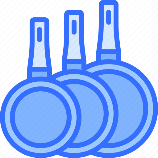 Pan, set, kitchen, shop, tool, cooking icon - Download on Iconfinder