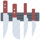 knife, holder, magnet, kitchen, shop, tool, cooking