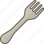 fork, eating, kitchen, dining, utensil 