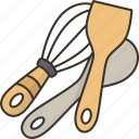 utensil, set, cooking, spoon, fork