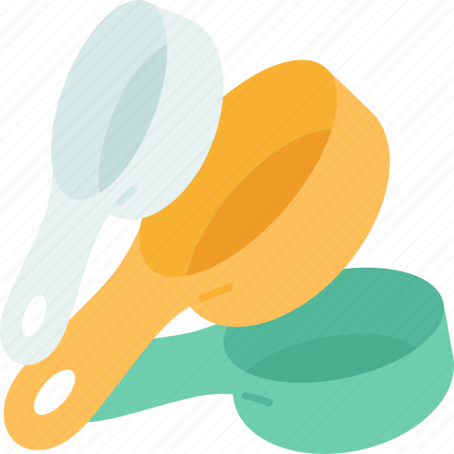 Measuring, spoons, kitchen, cooking, utensils icon - Download on Iconfinder