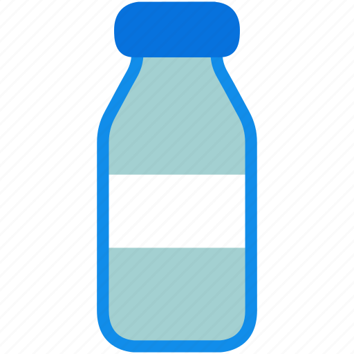 Bottle, drink, empty, milk icon - Download on Iconfinder