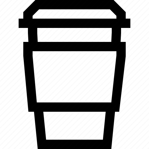 Cardboard, coffee, drink, espresso, filter, milk, straw icon - Download on Iconfinder